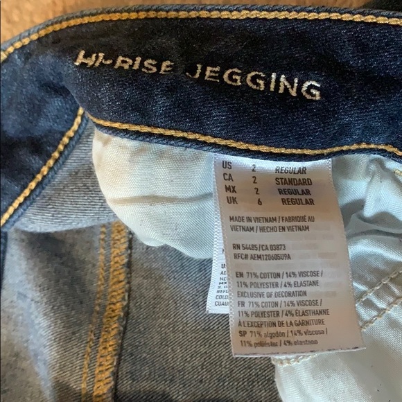 American Eagle High Rise Jeggings - Picture 3 of 5